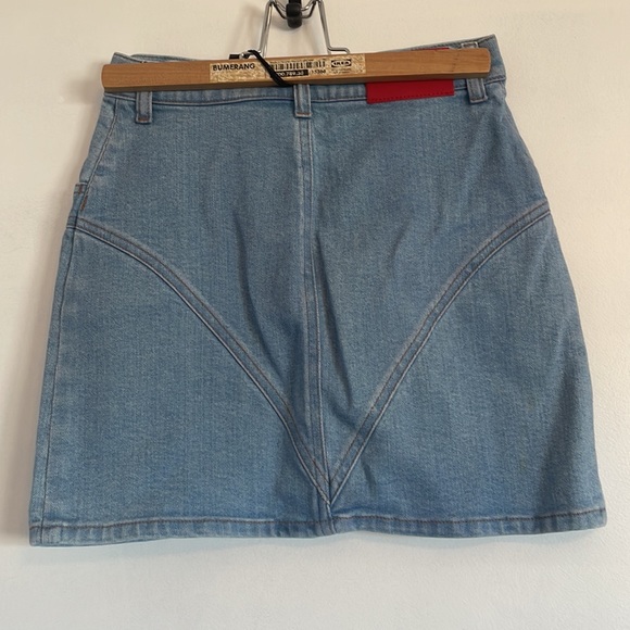 Alessandra Rich mini denim skirt - Picture 3 of 4